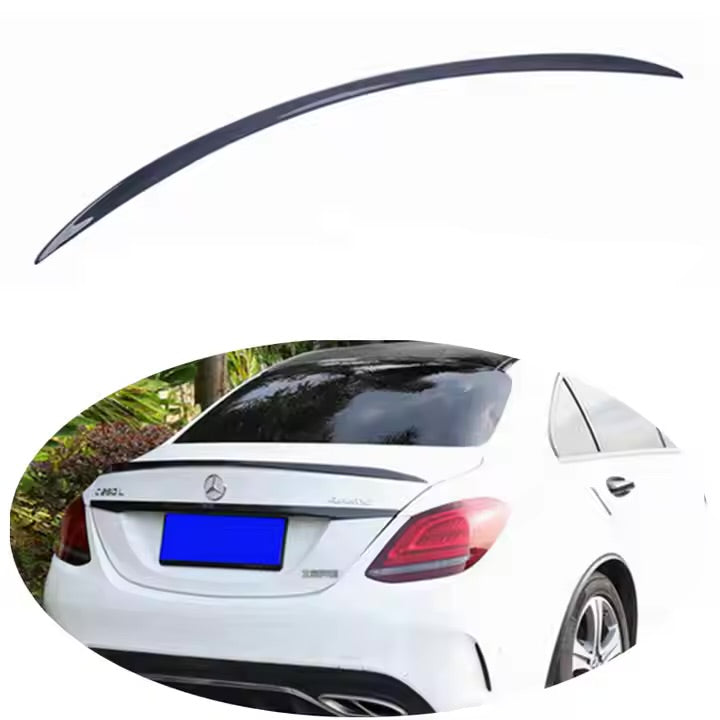 Mercedes W205 C63 C180 C200 C260 2015-2019 Spoiler ABS Material